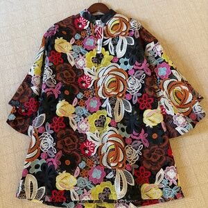 Floral La Vie Style House Mini Floral Tunic 🌸🌺🌼🪻